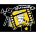 HOLLYWOOD OLD TIME CAMERA FILMSTRIP CHAPLIN FACE PIN